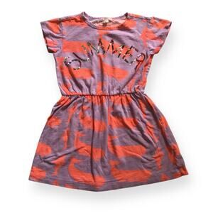 Crewcuts whale print sequin “Summer” dress